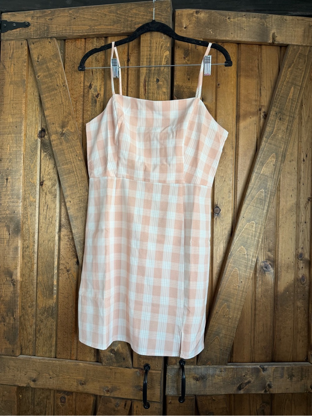 BP. Square neck strappy dress